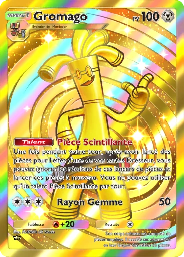Carte Pokémon Gromago de l'extension L'Ambition de la Team Rocket