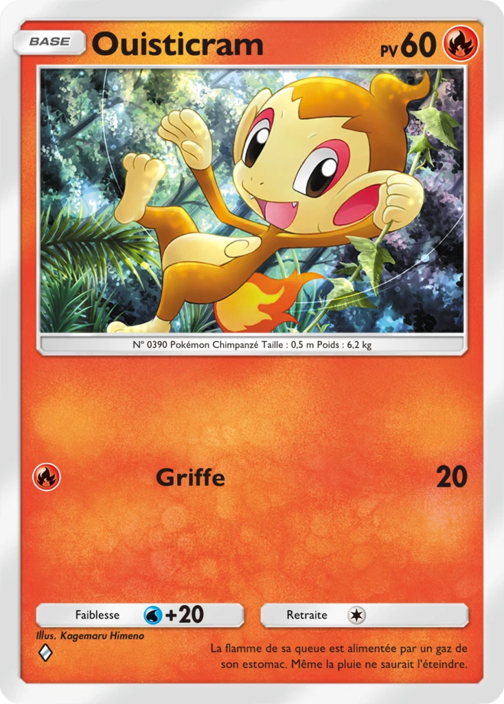 Carte Pokémon Ouisticram de l'extension Choc Spatio-Temporel