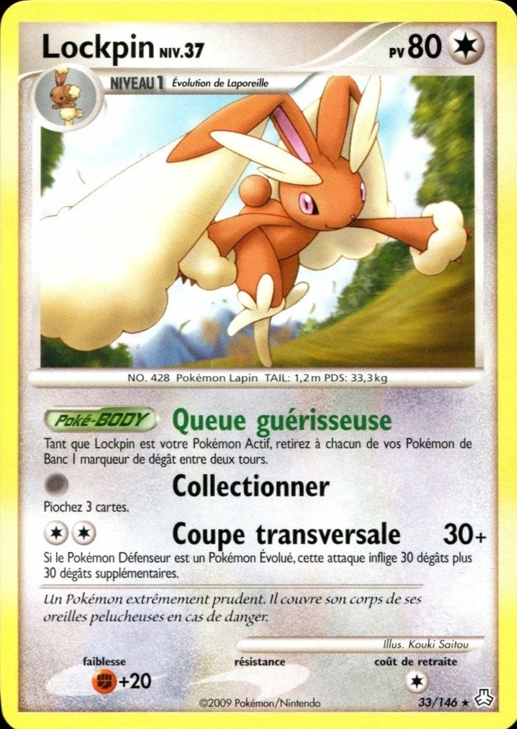 Carte Pokémon Lockpin de l'extension Éveil des Légendes