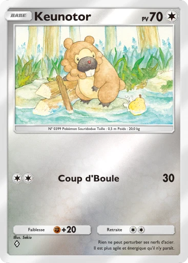 Carte Pokémon Keunotor de l'extension Booster de Luxe ex