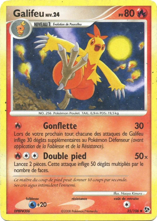 Carte Pokémon Galifeu de l'extension Duels au Sommets