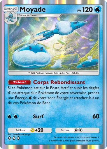 Carte Pokémon Moyade de l'extension Méga-Ascension