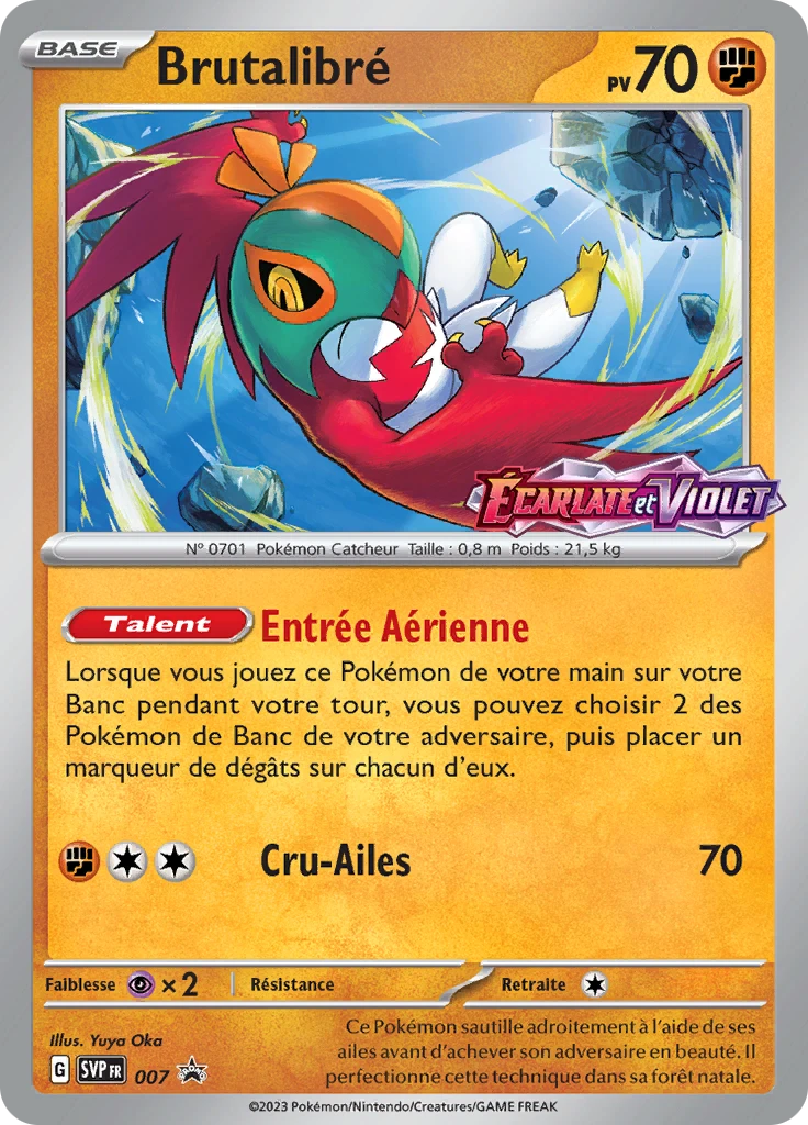 Carte Pokémon Brutalibré de l'extension SVP Black Star Promos