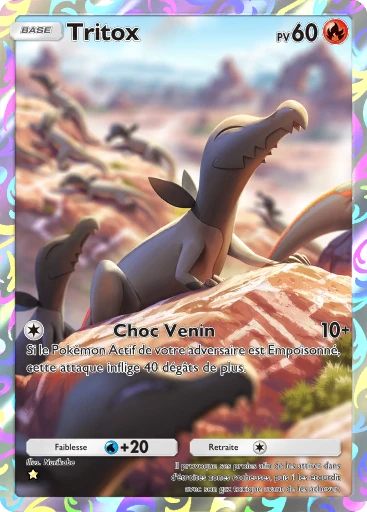 Carte Pokémon Tritox de l'extension L'Île Fabuleuse