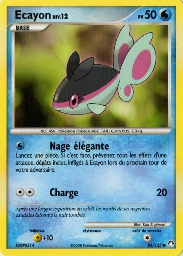 Carte Pokémon Écayon de l'extension Trésors Mystérieux