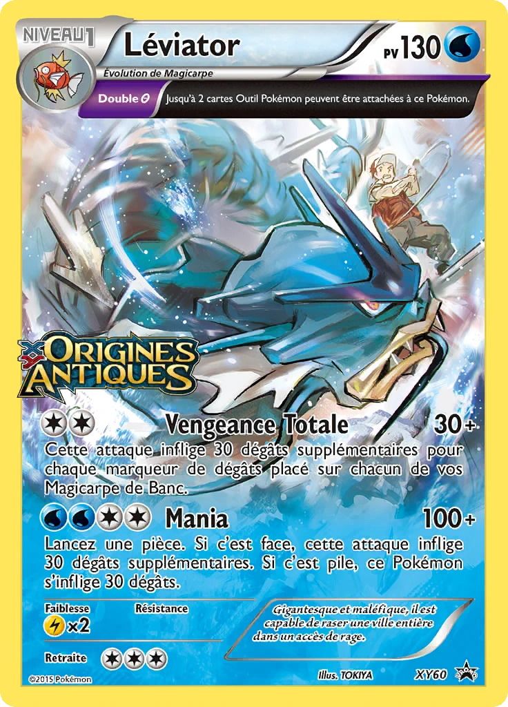 Carte Pokémon Léviator de l'extension Promo XY