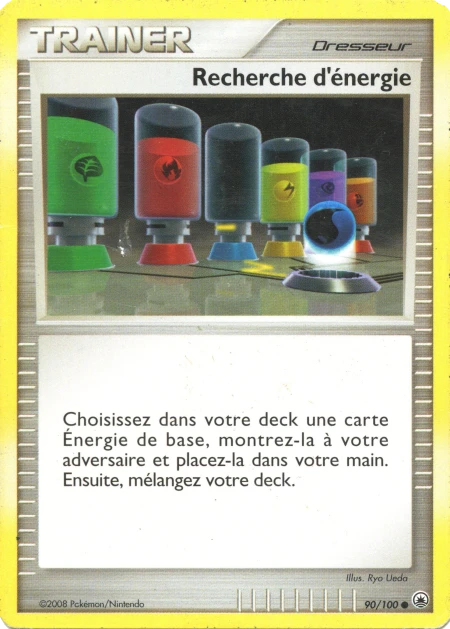 Carte Pokémon Recherche d'énergie de l'extension Aube Majestueuse