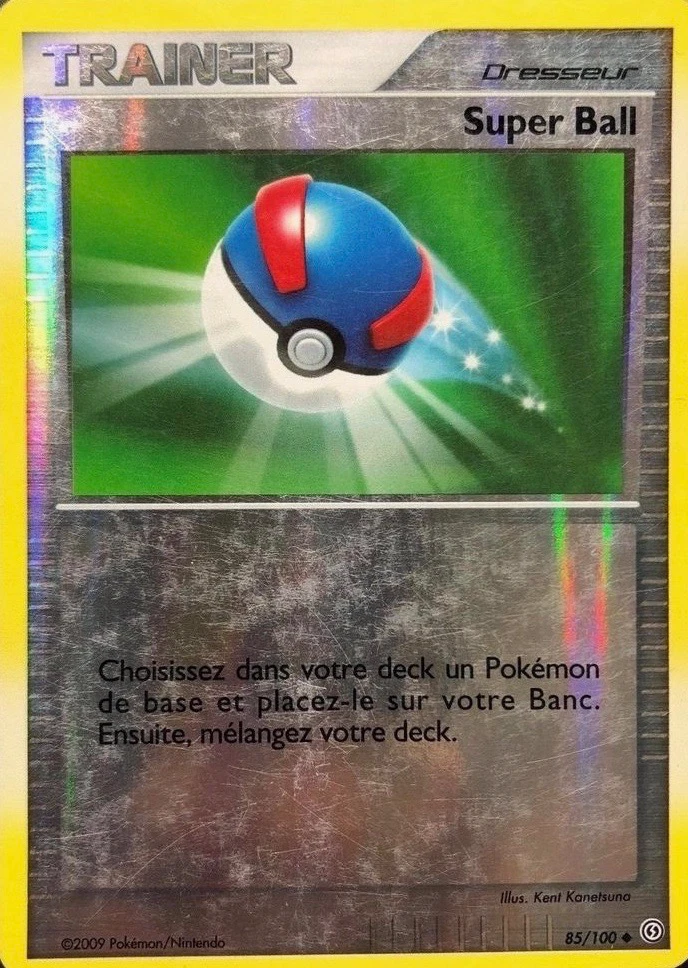 Carte Pokémon Super Ball de l'extension Tempête