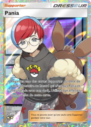 Carte Pokémon Pania de l'extension Merveilles de Paldea