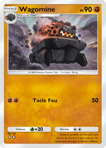Carte Pokémon Wagomine de l'extension Méga-Ascension