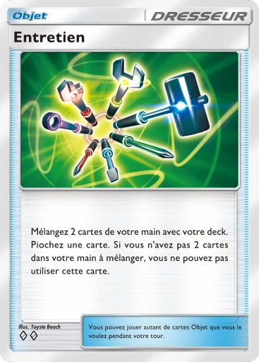 Carte Pokémon Entretien de l'extension Méga-Rayonnement