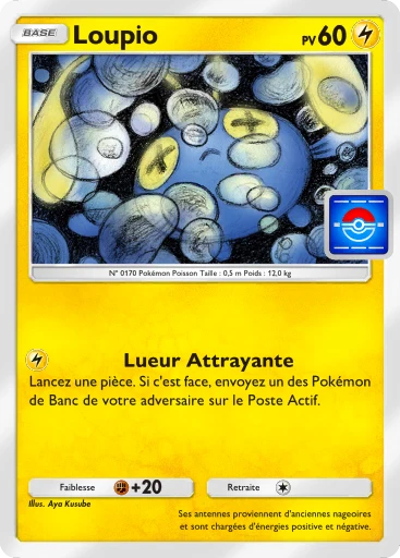 Carte Pokémon Loupio de l'extension Promo-A