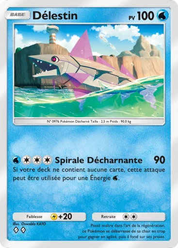 Carte Pokémon Délestin de l'extension Merveilles de Paldea