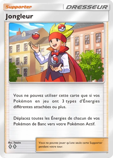 Carte Pokémon Jongleur de l'extension Parade Onirique