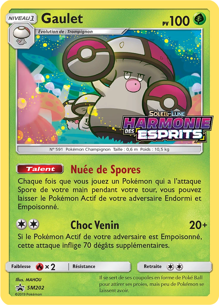 Carte Pokémon Gaulet de l'extension Promo SM