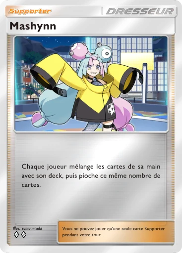 Carte Pokémon Mashynn de l'extension Booster de Luxe ex