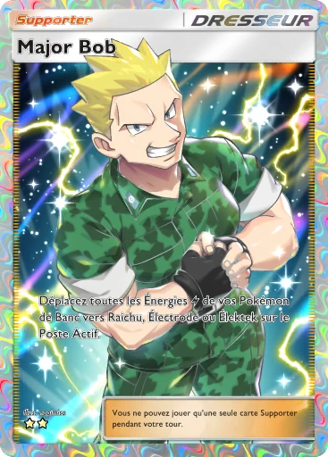 Carte Pokémon Major Bob de l'extension Puissance Génétique