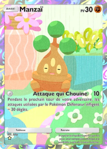 Carte Pokémon Manzaï de l'extension Aura Palpitante