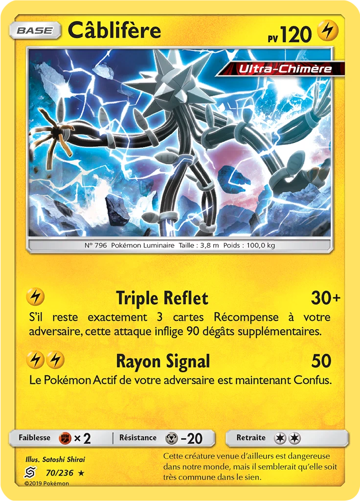 Carte Pokémon Câblifère de l'extension Harmonie des Esprits