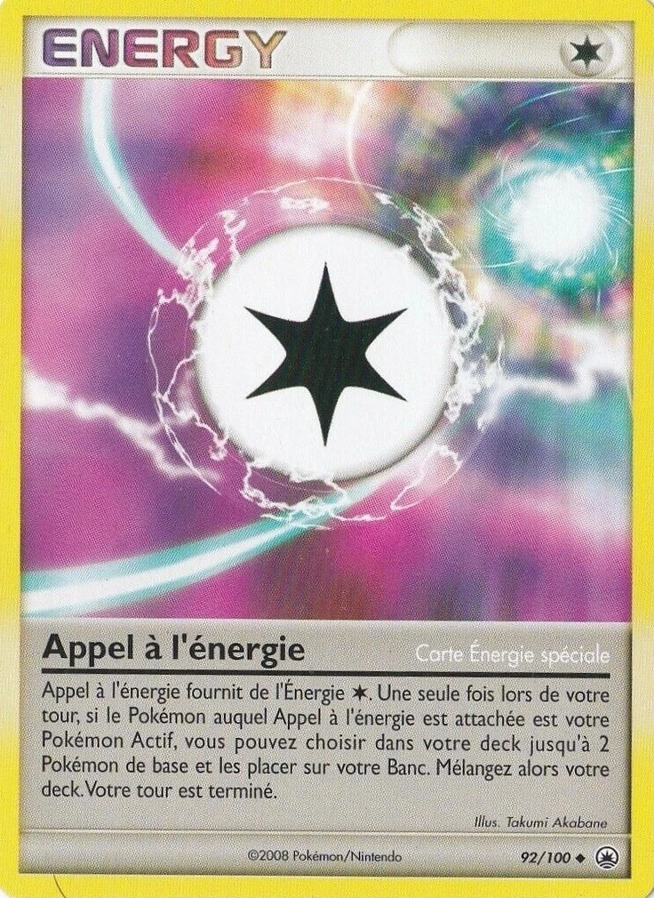 Carte Pokémon Appel à l'énergie de l'extension Aube Majestueuse