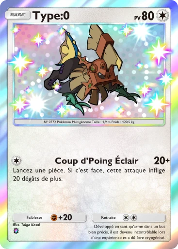 Carte Pokémon Type:0 de l'extension Embrasement Écarlate