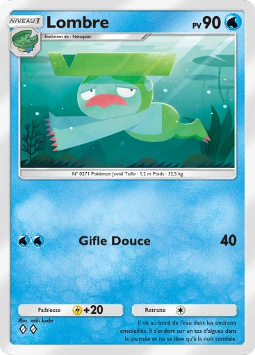 Carte Pokémon Lombre de l'extension Méga-Ascension