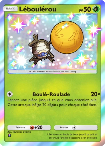 Carte Pokémon Léboulérou de l'extension Propulsion Paradoxe