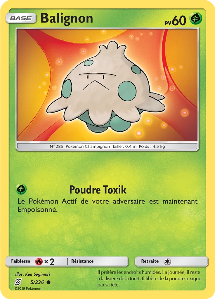 Carte Pokémon Balignon de l'extension Harmonie des Esprits