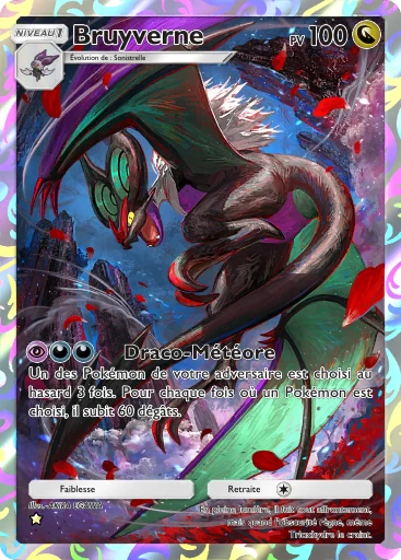 Carte Pokémon Bruyverne de l'extension Domination Céleste
