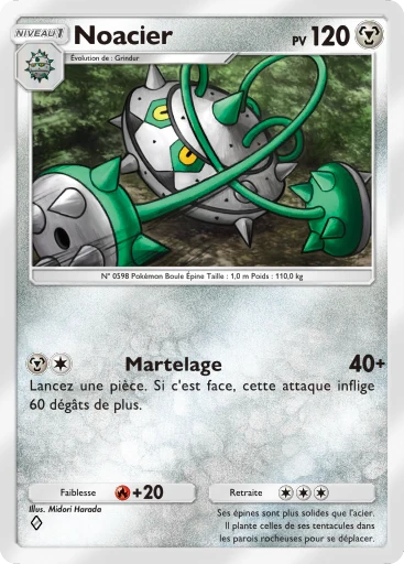 Carte Pokémon Noacier de l'extension Parade Onirique