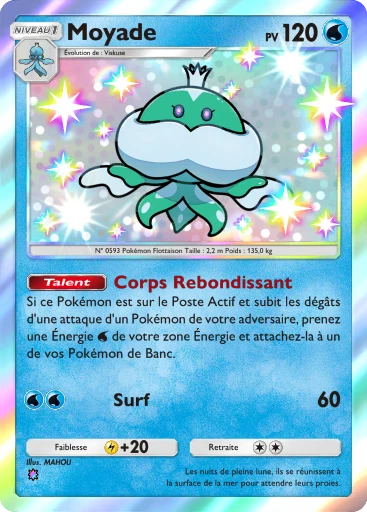 Carte Pokémon Moyade de l'extension Aura Palpitante