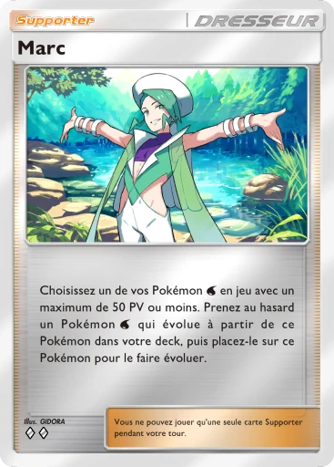 Carte Pokémon Marc de l'extension Booster de Luxe Méga