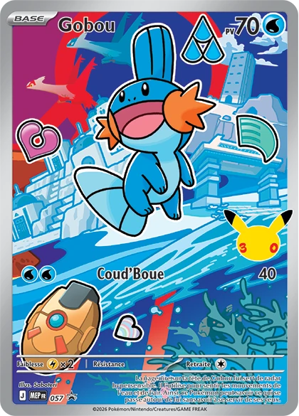Carte Pokémon Gobou de l'extension MEP Black Star Promos
