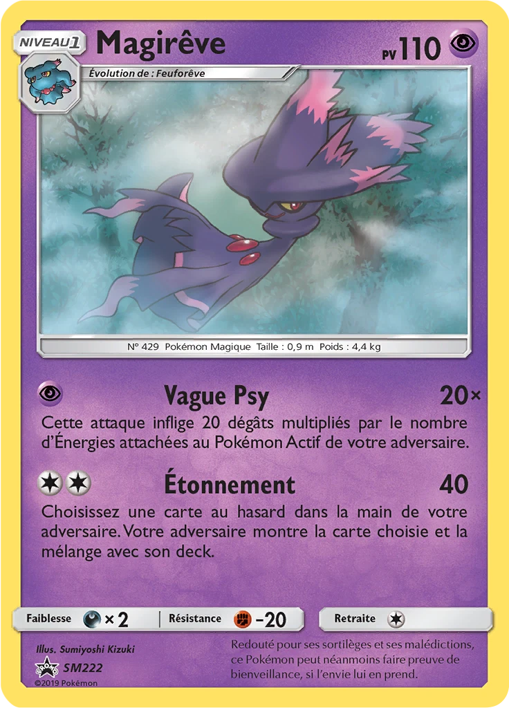 Carte Pokémon Magirêve de l'extension Promo SM