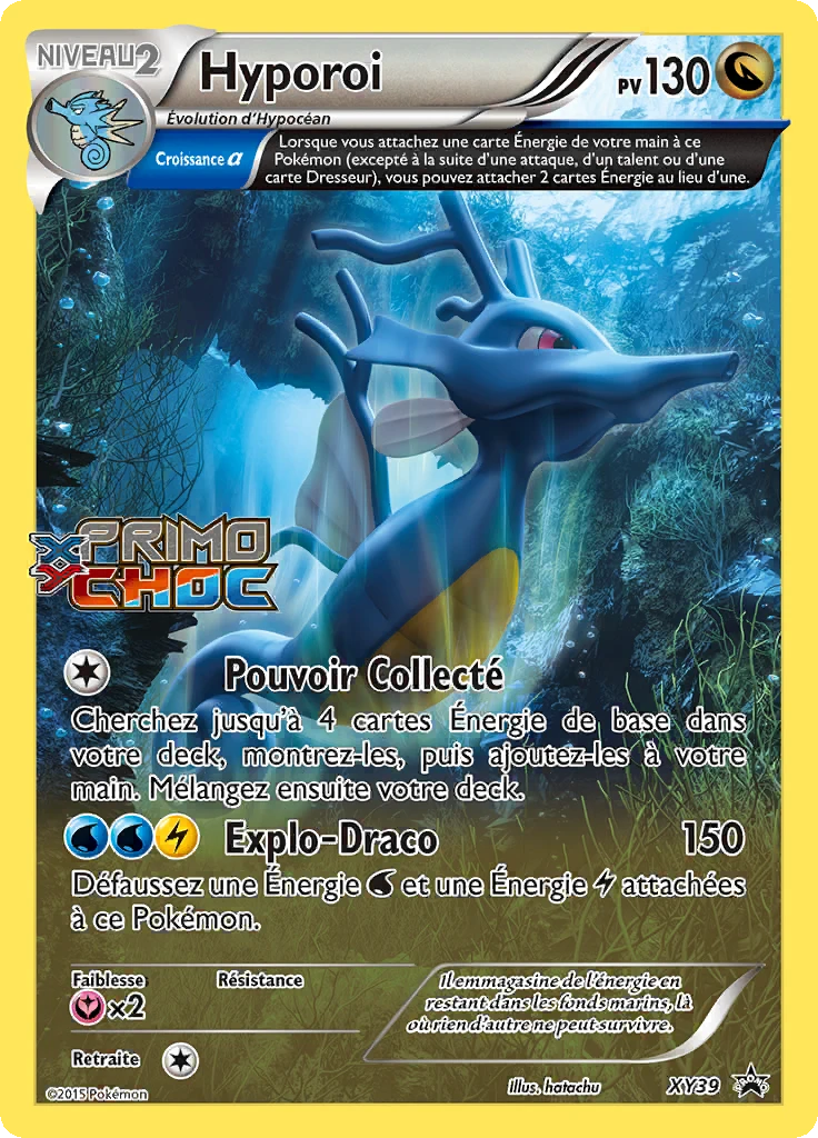 Carte Pokémon Hyporoi de l'extension Promo XY