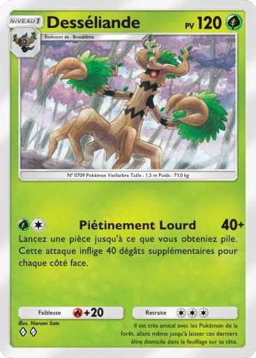 Carte Pokémon Desséliande de l'extension Méga-Rayonnement