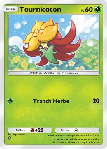 Carte Pokémon Tournicoton de l'extension Parade Onirique